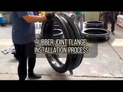 Se están ensamblando las juntas de goma.