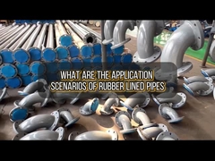 Aplicación de tuberías revestidas de caucho