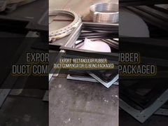 Conexión de brida Enlace de caucho no metálico para conexión de aire caliente Tipo y medio aplicable