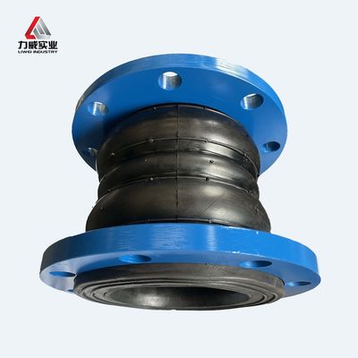 Transmisiones sin costuras de caucho resistente a la alta presión doble esfera articulación flexible de caucho