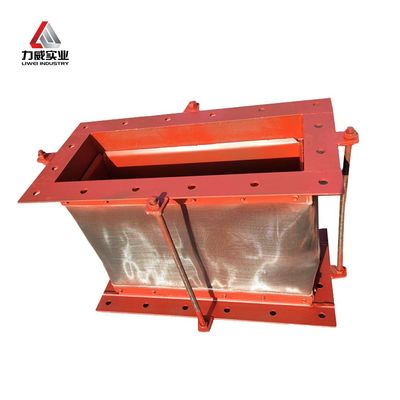 Compensador de tejido rectangular térmico para el sistema de escape de gas Compensadores de material blando