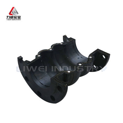 2 pulgadas 1 pulgadas doble esfera articulación de goma flexible para conexión de tubería sin costura