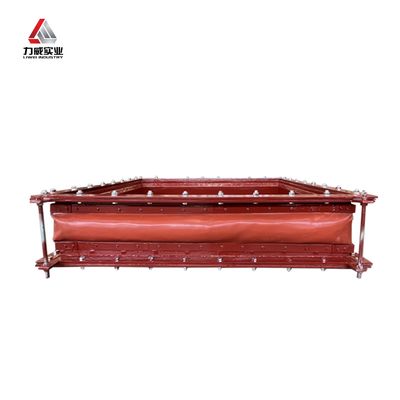 Solución de expansión térmica de la brida con compensador de tela flexible SS304/SS316