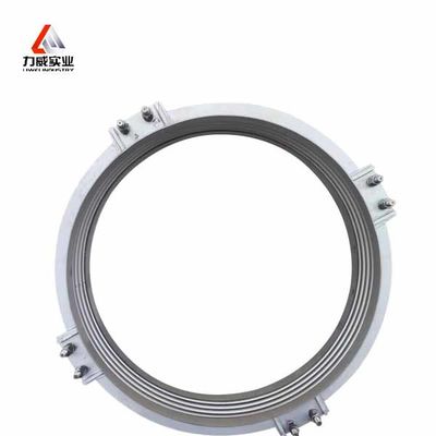 DN2400 tubo corrugado de acero inoxidable de gran diámetro a alta temperatura