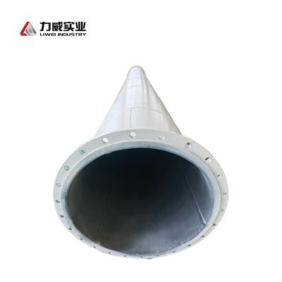 Apoyo personalizado ODM tubería recubierta de caucho para las necesidades de la industria minera