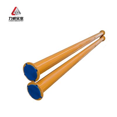 Excelente resistencia a altas temperaturas tubo revestido de caucho longitud personalizable