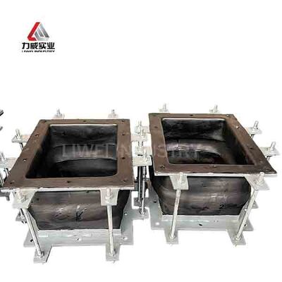 Compensador de goma no metálico flexible diseñado para absorber la vibración y compensar la expansión térmica en aplicaciones de tuberías