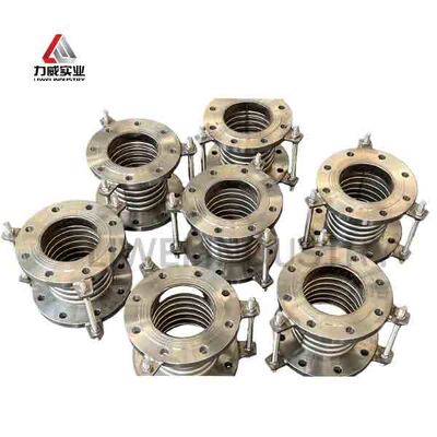 Flexibleza angular amortiguador de vibración de metal diseñado para el rango de temperatura de menos 40 grados centígrados a 550 grados centígrados de trabajo pesado