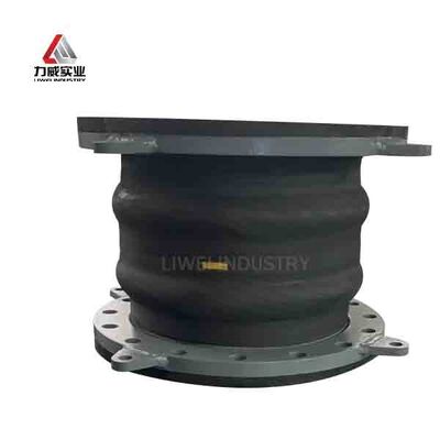 Junta de caucho flexible de doble esfera enrollada a mano, adecuada para aplicaciones de aire, medio duradero