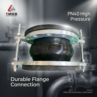 Junta de goma flexible de una sola esfera 6-40 bares PN6-PN40 con soporte OEM del proveedor