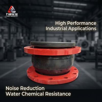 Buena reducción del ruido Enlace de goma flexible de esfera única para resistir el agua y los productos químicos