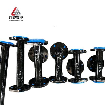 Tubo de acero con revestimiento de caucho Tubo revestido de caucho Excelente resistencia a la abrasión y larga duración