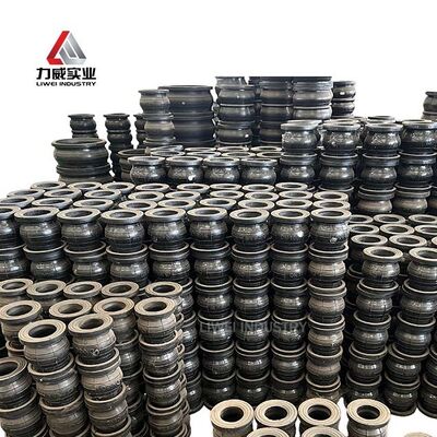 Test Pressure 1.5 Times Of Working Pressure Single Sphere Flexible Rubber Joint Easy Installation Certified Durable Flexible