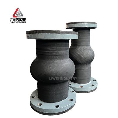 Conexión de brida esfera única articulación de goma flexible ANSI estándar elección perfecta para sistemas de transferencia de fluidos industriales