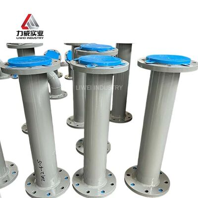 DIN JIS Estándar Neoprene natural resistente a los químicos EPDM tubo revestido de caucho para tubería de desulfuración de centrales eléctricas