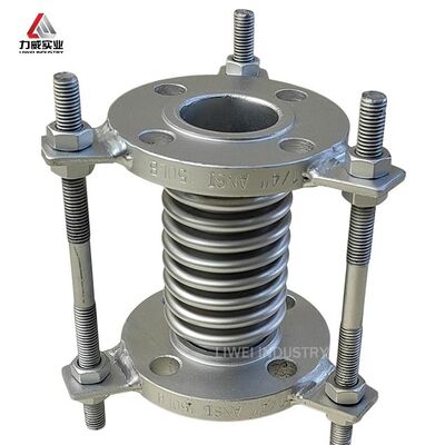 Compensador de metal con rosca de 1/4 de pulgada, fuelle SS304, conexión NPT BSP para tuberías de instrumentación